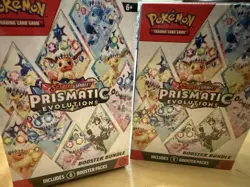Pokemon TCG | S&V Prismatic Evolutions Booster Bundle | 1 Lot of 3 boxes - Image 1