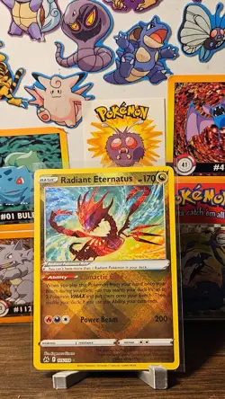 Pokemon TCG Radiant Eternatus 105/159 Crown Zenith Holo - near mint - Image 1