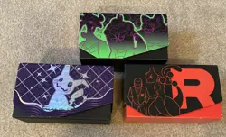 Empty Pokemon Trainer Box Scarlet & Violet: Paldean, Rivals, Shrouded Lot of 3 - Image 1