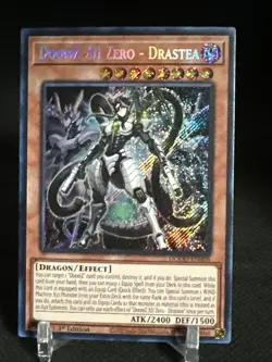 Yugioh DoomZ XII Zero - Drastea DOOD-EN008 Secret Rare 1st Edition - Image 1