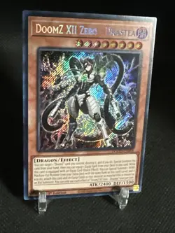 Yugioh DoomZ XII Zero - Drastea DOOD-EN008 Secret Rare 1st Edition - Image 3