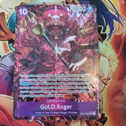 1x Gol.D.Roger (Alt Art) OP13-064 Carrying on His Will - ONE PIECE TCG ENGLISH! - Image 1