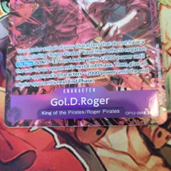1x Gol.D.Roger (Alt Art) OP13-064 Carrying on His Will - ONE PIECE TCG ENGLISH! - Image 2