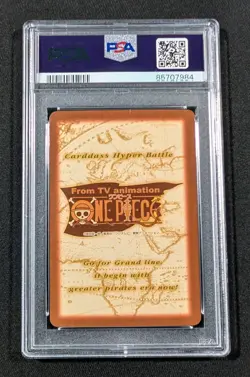 2001 Japanese One Piece CHB Holo Straw Hat Crew S108 PSA 10 GEM MINT Grand 5 - Image 2