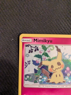 Mimikyu SM163 Holo Pokemon Sun & Moon Team Up Black Star Blister Promo Card - NM - Image 3