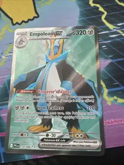 Empoleon EX 114/094 Me02: Phantasmal Flames Holo Pokemon Card - Image 1