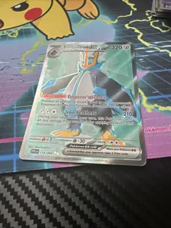 Empoleon EX 114/094 Me02: Phantasmal Flames Holo Pokemon Card - Image 2