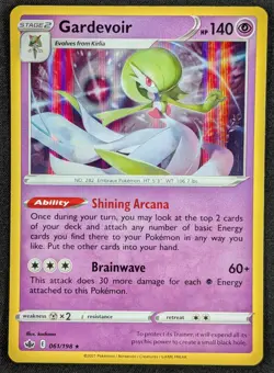 Gardevoir 2021 Chilling Reign Holo Rare Pokemon Card 061/198 (NM) - Image 1