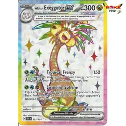225/191 Alolan Exeggutor ex : Rare Ultra Card : SV-08 Surging Sparks - Image 1