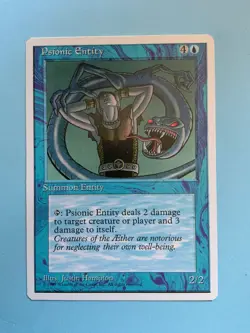 Psionic Entity - Fourth Edition - MTG - Image 1