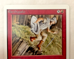 1x Unlimited Earthquake MTG Magic the Gathering LP - Image 2