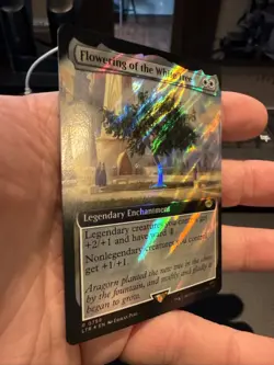 Flowering of the White Tree (Extended Art) (Surge Foil) Lord of the Rings 759 NM - Image 2