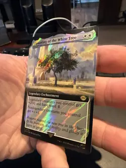 Flowering of the White Tree (Extended Art) (Surge Foil) Lord of the Rings 759 NM - Image 3