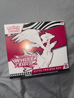 Pokemon Scarlet and Violet White Flare Elite Trainer Box - Image 1