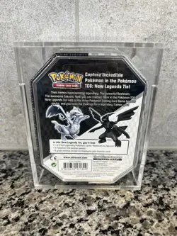 2011 Pokemon Black & White Zekrom Tin W/ Acrylic Case Sealed - Image 3
