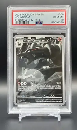 Pokemon TCG Houndoom 66/64 Illustration Rare PSA 10 Shrouded Fable Gem Mint 10! - Image 1