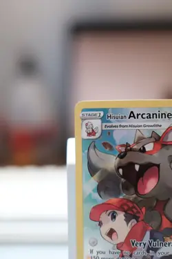 Hisuian Arcanine #TG08 Pokemon Lost Origin Full Art LP Holo Pokemon Card Eng - Image 2