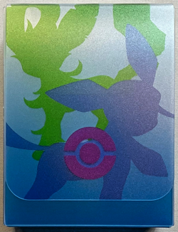 2007 Pokemon Center Japan Deck Box Featuring Leafeon & Glaceon - Excellent Cond. - Image 1