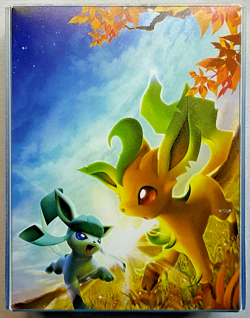 2007 Pokemon Center Japan Deck Box Featuring Leafeon & Glaceon - Excellent Cond. - Image 2