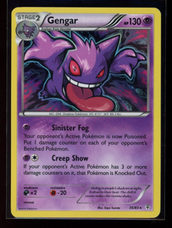 Pokemon XY Generations - Gengar - Holo Rare 35/83 - Image 1