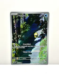 Pokemon TCG Psyduck 175/165 SV: 151 2023 Illustration Rare Holo NM - Image 1