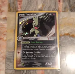 Pokemon Dark Tyranitar 20/109 EX Team Rocket Returns Rare 120 HP Reverse Holo - Image 2