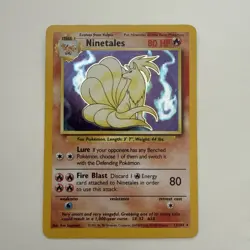 Pokemon | Ninetales Base Set 12/102 | Unlimited | HP - Image 1