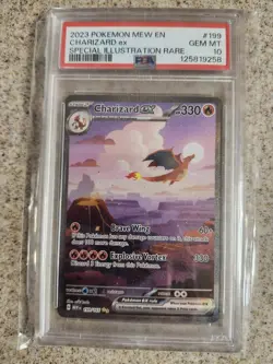 2023 Pokemon Charizard EX Special Illustration Rare PSA 10 - Image 1