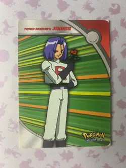Pokemon Topps Series 2 Heroes & Villains TV Animation HV4 James Team Rocket - Image 1