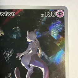 Pokemon TCG Mewtwo 52 Black Star Promo Scarlet & Violet 151 MP - Image 3
