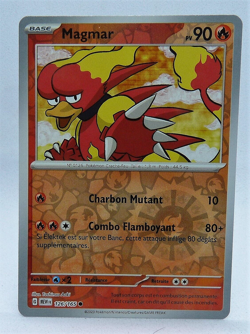Carte Pokemon Magmar 126/165 Holo Reverse EV3.5 MEW Ecarlate Violet FR NEUF - Image 1