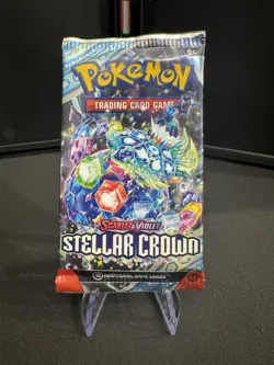 Lot Of 44 Pokemon S&V Sealed Packs Stellar Crown, Paradox Rift Paldean Fates - Image 1
