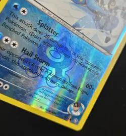Team Aqua's Sealeo 4/34 x2 1 Reverse Holo 1 Regular Pokemon Double Crisis MP - Image 3