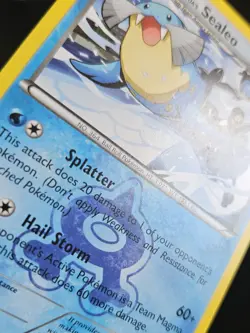 Team Aqua's Sealeo 4/34 x2 1 Reverse Holo 1 Regular Pokemon Double Crisis MP - Image 5