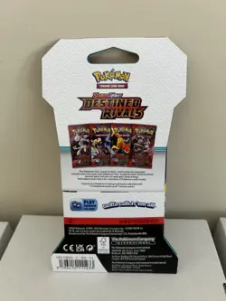 Pokemon TCG Destined Rivals Booster Pack Cover Art is Correct - Image 2
