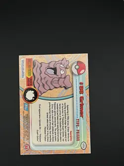 ¤ #88 Grimer ¤ HOLO Foil Blue Logo Topps Series Pokemon Animation Edition - Image 2