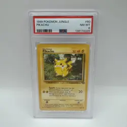 1999 Pokemon Jungle Pikachu #60 PSA 8 - Image 1
