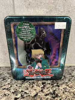 Yu-Gi-Oh! 2003 Joey Wheeler Gearfried The Iron Night Collector Tin Sealed - Image 1