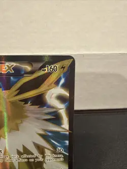 2017 Pokemon TCG XY Generations Jolteon EX Full Art 28a/83 Ultra Rare Holo Card - Image 3