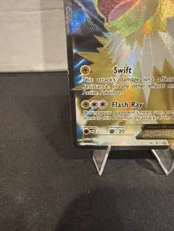 2017 Pokemon TCG XY Generations Jolteon EX Full Art 28a/83 Ultra Rare Holo Card - Image 5