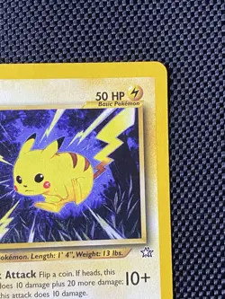 Pikachu 70/111 1st Edition Neo Genesis Common Pokemon Card LP+ - Image 3