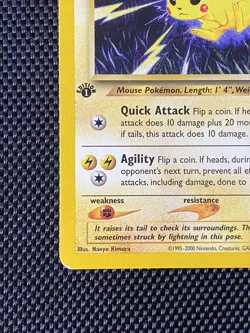 Pikachu 70/111 1st Edition Neo Genesis Common Pokemon Card LP+ - Image 5