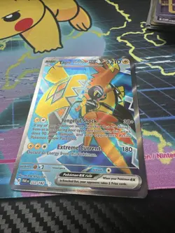 Pokemon TCG Tapu Koko EX Holo Card 222/182 Sv04: Paradox Rift - Image 2