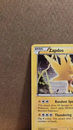 Zapdos Legendary Treasures 46/113 Rare Holo LP - ungraded Pokemon Card - Image 3