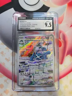 Metagross 178/162 - CGC 9.5 - Temporal Forces - Pokemon Card TCG (Equiv. PSA BGS - Image 1