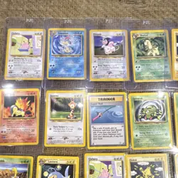 Pokemon TCG Neo Genesis Lot 31 Chikorita Cyndaquil Totodile - Image 3