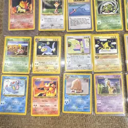 Pokemon TCG Neo Genesis Lot 31 Chikorita Cyndaquil Totodile - Image 4
