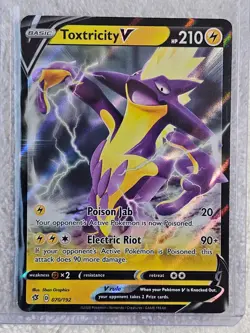 Toxtricity V 070/192 - SWSH: Rebel Clash Ultra Rare - Pokemon TCG - NM - Image 4