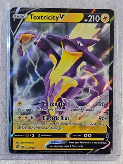 Toxtricity V 070/192 - SWSH: Rebel Clash Ultra Rare - Pokemon TCG - NM - Image 5