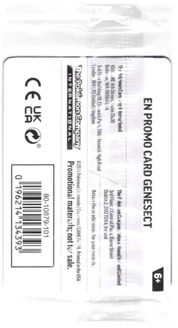 Pokemon Genesect 008/094 Best Buy Phantasmal Flames Stamped Promo Card-Sealed - Image 3